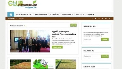 Un nouveau site est né pour les acteurs de l’éco-construction sur le territoire Ile-de-France Ouest