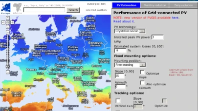 PVGIS : outil gratuit d’estimation de la production photovoltaïque